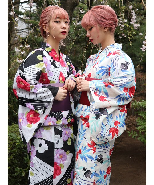 jouetie（ジュエティ）の「【浴衣】水草金魚（）」 - WEAR