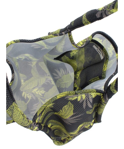 MURUA（ムルーア）の「【2017年春新作】アロハリーフボンディングBAG（バッグ・レディース・ホワイト/ブラック・F）」の8枚目の写真