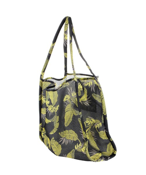 MURUA（ムルーア）の「【2017年春新作】アロハリーフボンディングBAG（バッグ・レディース・ホワイト/ブラック・F）」の5枚目の写真