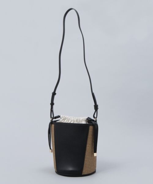 HARE（ハレ）の「ザツザイコンビBAG（バッグ・ブラック/ベージュ）」の3枚目の写真