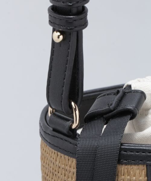 HARE（ハレ）の「ザツザイコンビBAG（バッグ・ブラック/ベージュ）」の8枚目の写真