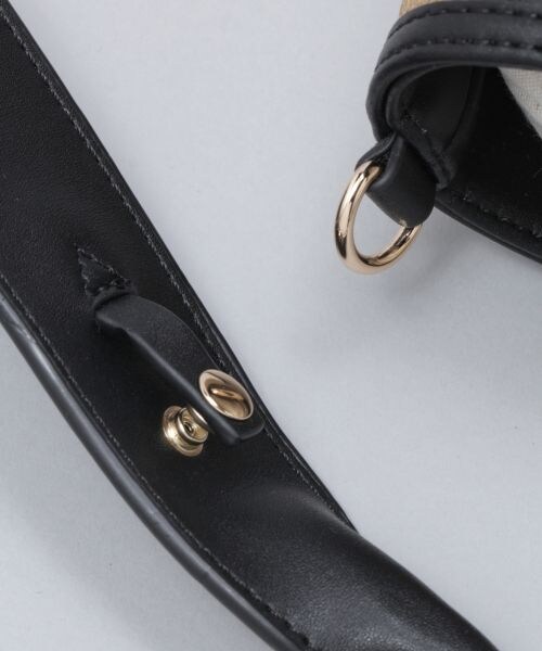 HARE（ハレ）の「ザツザイコンビBAG（バッグ・ブラック/ベージュ）」の9枚目の写真