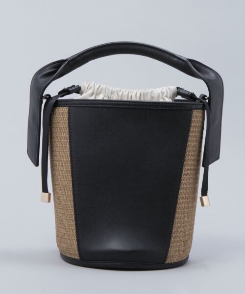 HARE（ハレ）の「ザツザイコンビBAG（バッグ・ブラック/ベージュ）」の4枚目の写真