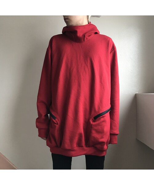 NICK NEEDLES（ニックニードルズ）の「NICK NEEDLES / BIG PARKA / RED（パーカー・その他）」の4枚目の写真
