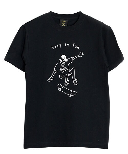 Leyline(レイライン)の「J.smith print tee(Tシャツ/カットソー・レディース・S/M/L/XL)」の2枚目の写真