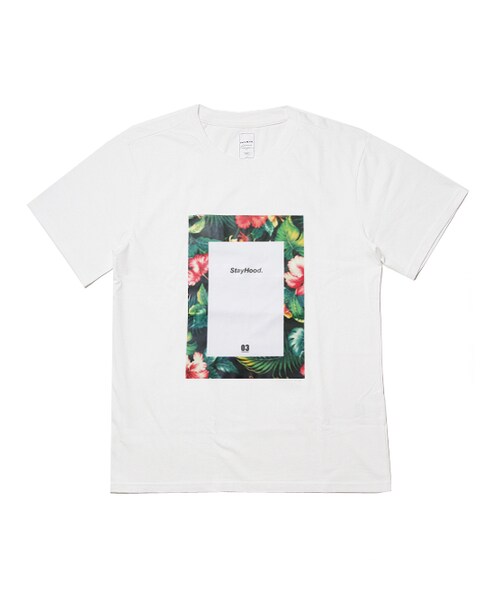 JACKROSE（ジャックローズ）の「×JACKROSE フラワー&BOXナンバリングTEE（トップス・メンズ・ホワイト×ブラック/ホワイト×レッド・M/L）」の16枚目の写真