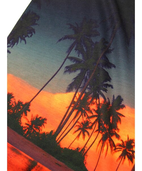 JACKROSE（ジャックローズ）の「サンセットフォト・ロゴTEE（トップス・メンズ・ブラック/ホワイト・M/L）」の13枚目の写真