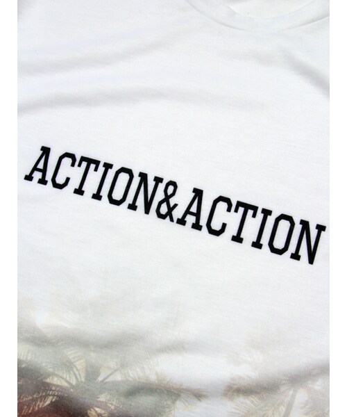 JACKROSE（ジャックローズ）の「サンセットフォト・ロゴTEE（トップス・メンズ・ブラック/ホワイト・M/L）」の5枚目の写真