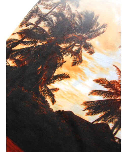 JACKROSE（ジャックローズ）の「サンセットフォト・ロゴTEE（トップス・メンズ・ブラック/ホワイト・M/L）」の7枚目の写真