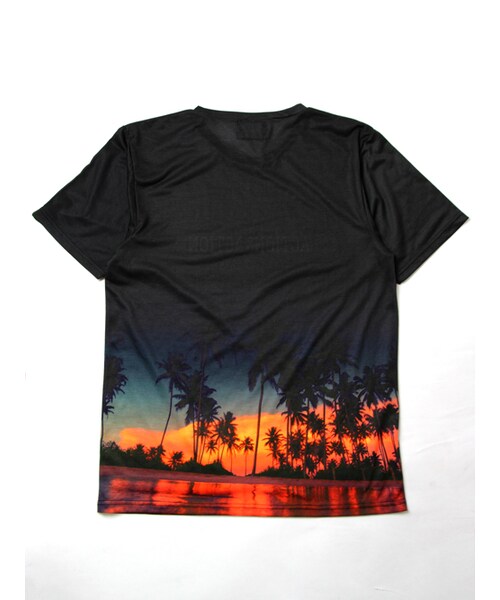 JACKROSE（ジャックローズ）の「サンセットフォト・ロゴTEE（トップス・メンズ・ブラック/ホワイト・M/L）」の15枚目の写真