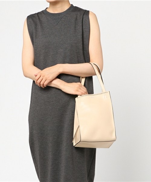 J&M DAVIDSON トートバッグ BELLE スタッズ　バッグ J&M Davidson DAVIDSON ベル L LARGE BELLE WITH STUDS トート