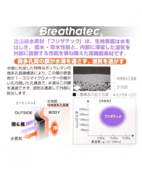 RAGEBLUE(レイジブルー)の「<Breathatec>トレイルハット(ファッション雑貨・ブラック/パープル)」の10枚目の写真