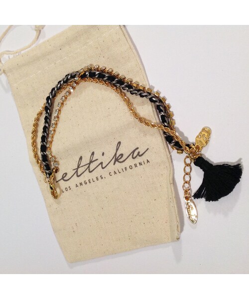 STORES.jp(ストアーズドットジェーピー)の「Ettika エティカ ハンドメイド ブレスレット ビジューミサンガ 3個 セットF(ブレスレット・レディース・その他)」の4枚目の写真