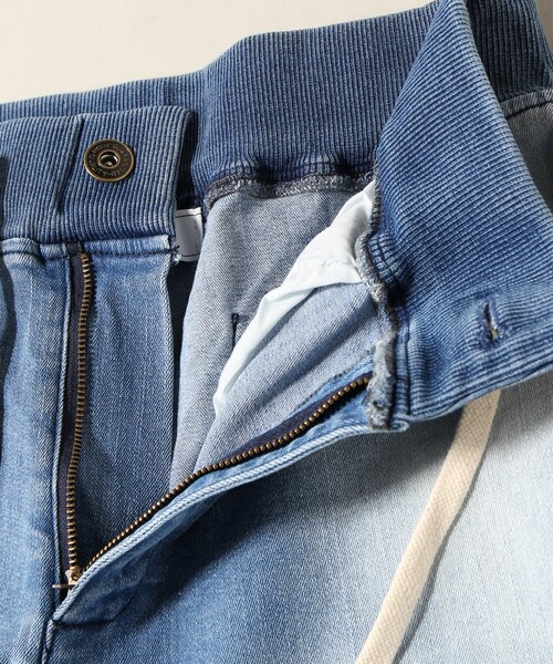 417 EDIFICE（フォーワンセブンエディフィス）の「カットデニムスウェットパンツ（パンツ・ホワイト/M/残り2点/L）」の15枚目の写真