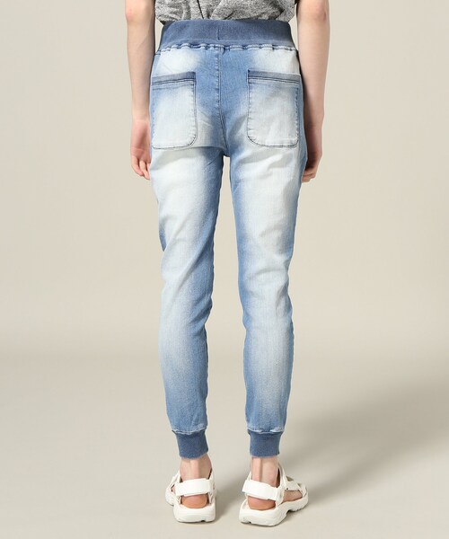 417 EDIFICE（フォーワンセブンエディフィス）の「カットデニムスウェットパンツ（パンツ・ホワイト/M/残り2点/L）」の9枚目の写真