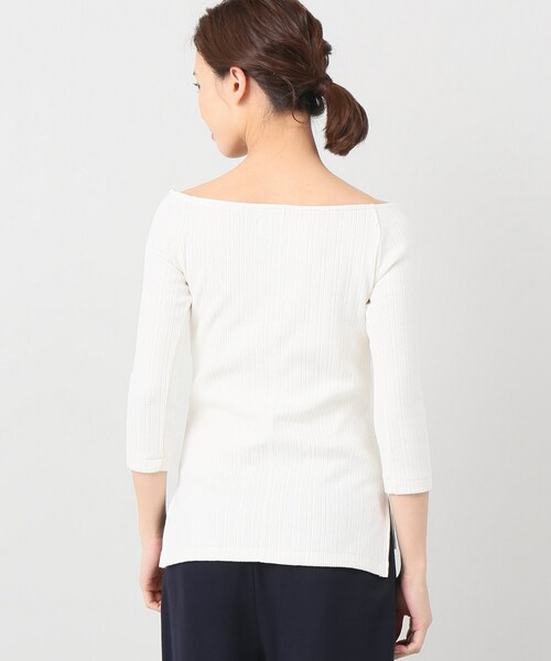 IENA（イエナ）の「JANE SMITH オフショルダープルオーバーカットソー