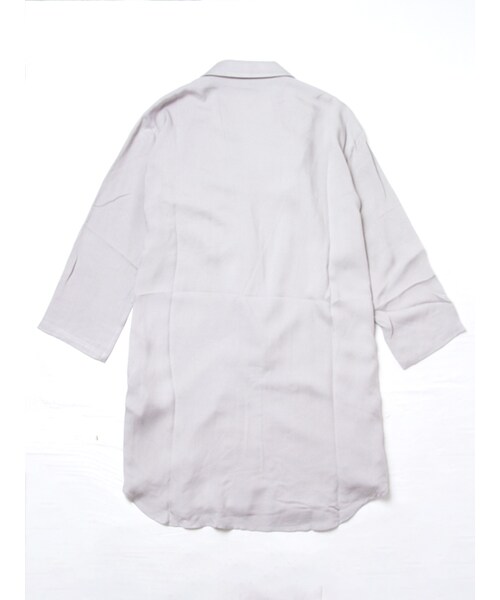 Luv maison（ラブメゾン）の「レーヨンチェスター7分袖シャツ（トップス・メンズ・ブラック/グレー/ベージュ・M/L）」の20枚目の写真