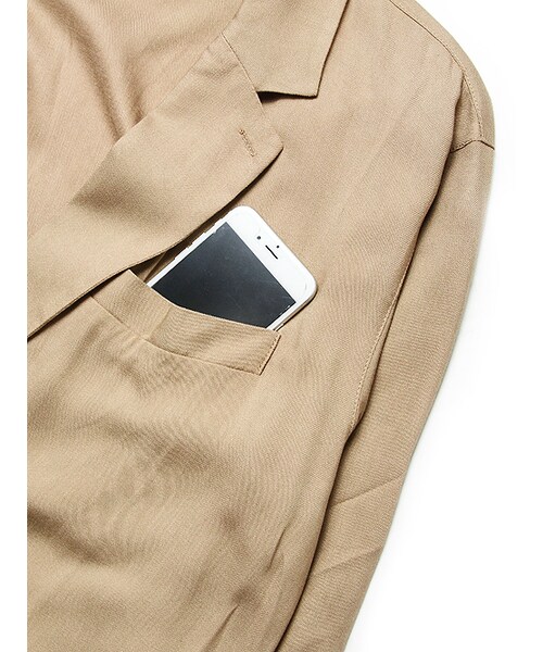 Luv maison（ラブメゾン）の「レーヨンチェスター7分袖シャツ（トップス・メンズ・ブラック/グレー/ベージュ・M/L）」の22枚目の写真