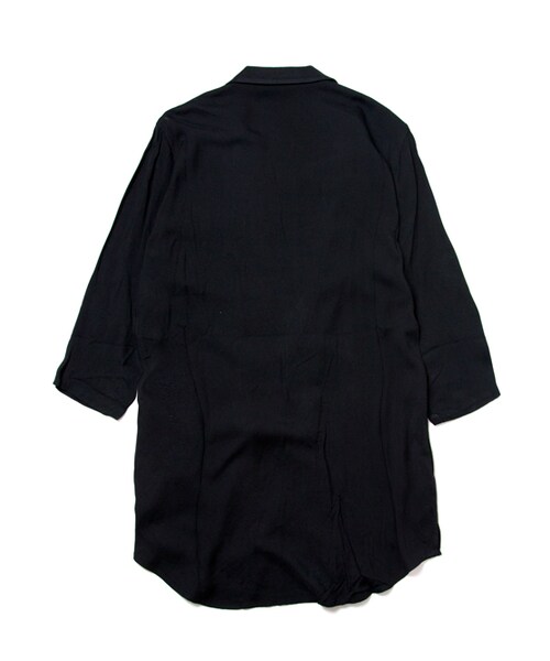 Luv maison（ラブメゾン）の「レーヨンチェスター7分袖シャツ（トップス・メンズ・ブラック/グレー/ベージュ・M/L）」の10枚目の写真