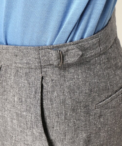 新品インコテックスINCOTEXワンプリーツベルトレスサイドアジャスターパンツ52ウールブラウン1AT011秋冬 インコテックス ⁄ INCOTEX ⁄ 35型 ⁄ 数量限定 ⁄ サマートロピカル