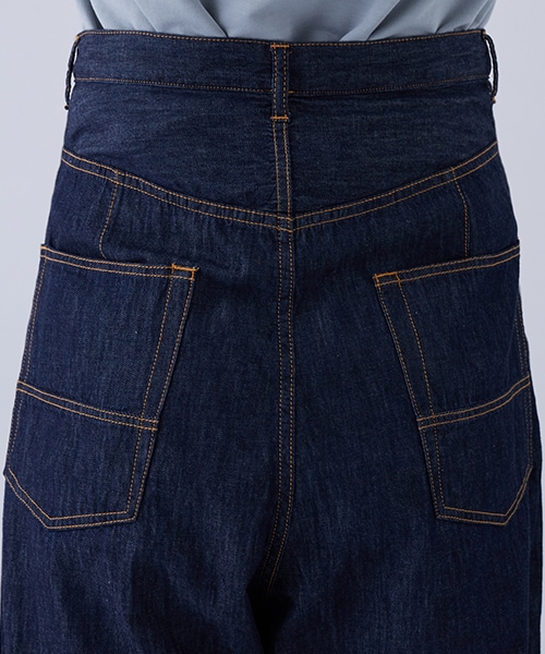 Name.（ネーム）の「ワイドデニムラインパンツ BLEACH（その他・メンズ・SAX・0/1）」の10枚目の写真