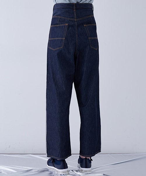 Name.（ネーム）の「ワイドデニムラインパンツ BLEACH（その他・メンズ・SAX・0/1）」の6枚目の写真