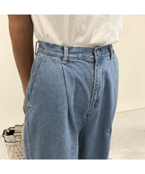 copine（コピン）の「【期間限定価格】スカラップフリンジワイドデニム（2color）（デニムパンツ・レディース・その他）」の9枚目の写真