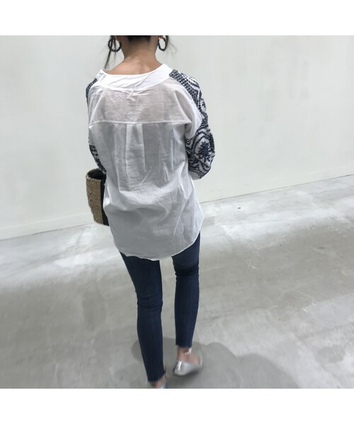 copine（コピン）の「★再入荷★パンチング刺繍ブラウス【クリックポスト対象商品】（シャツ/ブラウス・レディース・その他）」の9枚目の写真