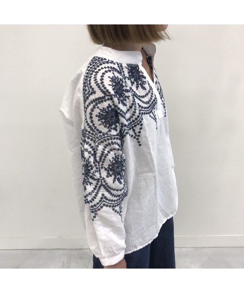 copine（コピン）の「★再入荷★パンチング刺繍ブラウス【クリックポスト対象商品】（シャツ/ブラウス・レディース・その他）」の11枚目の写真