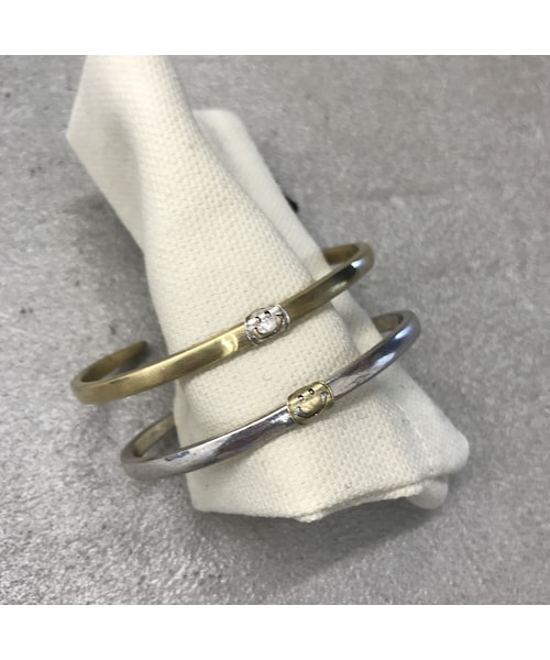 copine（コピン）の「ニコちゃんバングル(2color)【クリックポスト対象商品】（バングル/リストバンド・レディース・その他）」の3枚目の写真