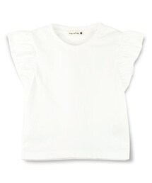 BRANSHES | 袖フリル半袖Tシャツ(Tシャツ/カットソー)