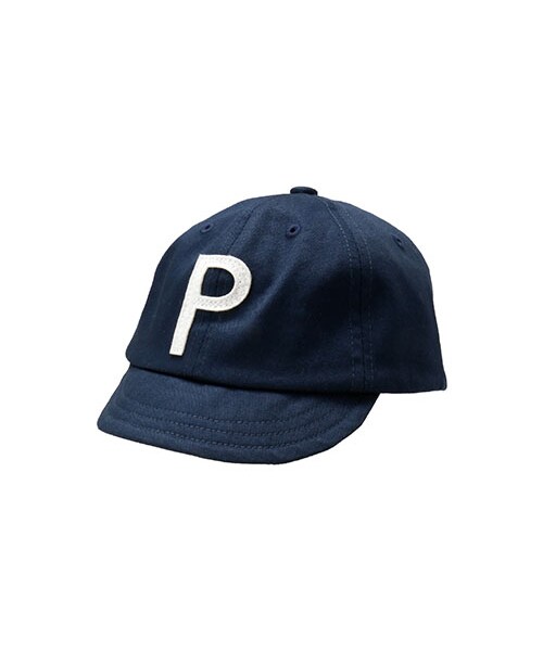 BRANSHES(ブランシェス)の「アルファベットワッペン ツイルキャップ(キャップ・キッズ・グレー/カーキグリーン/レッド/ネイビーブルー/ホワイト・S~L)」の4枚目の写真