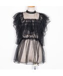 Crayme, | Tulle Frill Tunic(Shirts)