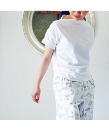 L'Ancre | L'Ancre (アンカー）ドレスTシャツ 半袖(Tシャツ/カットソー)