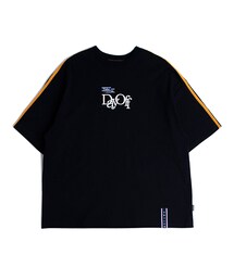 ROMANTIC CROWN | Day Off Shoulder Line T shirt_Navy(その他)
