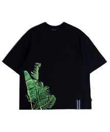 ROMANTIC CROWN | Tropical Wide T shirt_Navy(その他)