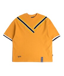 ROMANTIC CROWN | Band Line T shirt_Mustard(その他)