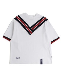 ROMANTIC CROWN | Band Line T shirt_White(その他)