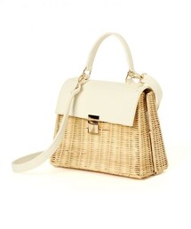 Andemiu | ラタンＰＵカブセＢＡＧ(バッグ)