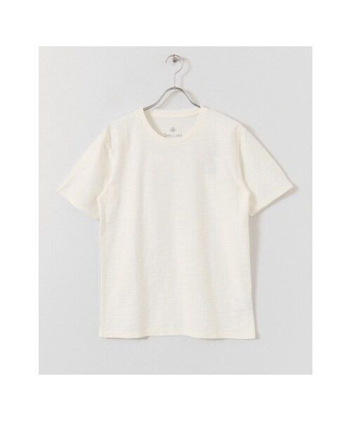 URBAN RESEARCH Sonny Label（アーバンリサーチサニーレーベル）の「USAcottonスラブクルーネックTシャツ（その他・メンズ・カーキ/ネイビー/レッド/ブラック/オフ・M/L）」の2枚目の写真