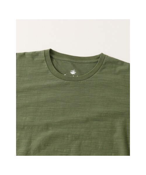 URBAN RESEARCH Sonny Label（アーバンリサーチサニーレーベル）の「USAcottonスラブクルーネックTシャツ（その他・メンズ・カーキ/ネイビー/レッド/ブラック/オフ・M/L）」の21枚目の写真