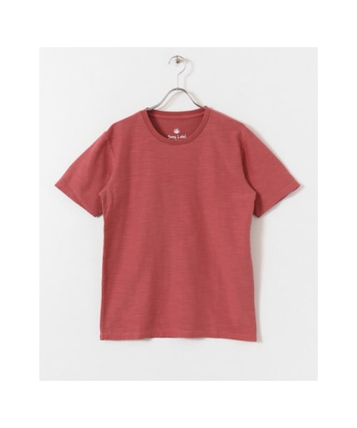 URBAN RESEARCH Sonny Label（アーバンリサーチサニーレーベル）の「USAcottonスラブクルーネックTシャツ（その他・メンズ・カーキ/ネイビー/レッド/ブラック/オフ・M/L）」の5枚目の写真