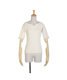 an another angelus | ハートカットテレコT/an another angelus(Tシャツ/カットソー)