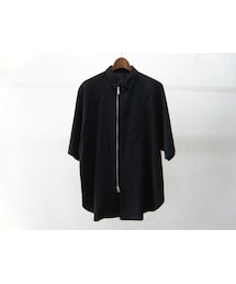 ato | ato　半袖ジップアップブルゾン(ブルゾン)