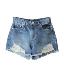 GRL | クラッシュデニムショートパンツ(デニムパンツ)