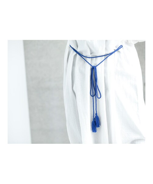 w closet(ダブルクローゼット)の「刺繍入りガウンワンピース(ワンピース/ドレス・レディース・オフホワイト/キャメル/ブラック・FREE)」の16枚目の写真