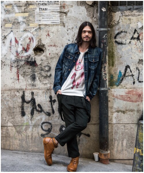 M01-051-0710-129　glamb グラム Lawrence ska JKT ローレンススカジャケットスカジャケット スカジャン 4 glamb（グラム）の「Velvety pants（）」 - WEAR