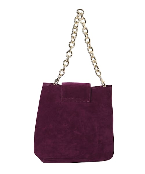 EVRIS（エヴリス）の「ボリュームチェーンハンドBAG（バッグ・レディース・ブラック/マスタード/グリーン/パープル・F）」の10枚目の写真