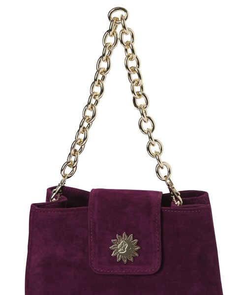 EVRIS（エヴリス）の「ボリュームチェーンハンドBAG（バッグ・レディース・ブラック/マスタード/グリーン/パープル・F）」の11枚目の写真