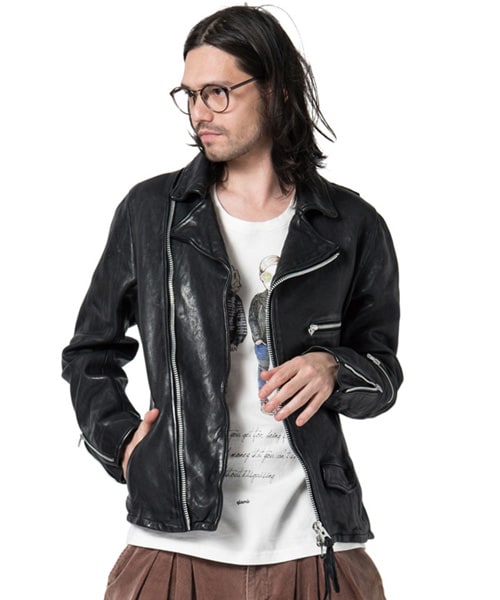 glamb CAMBIO Ernest riders ウォッシュ加工 サイズ3 glamb CAMBIO Ernest riders ウォッシュ加工 サイズ3